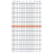 Profilé aluminium - CQFD - longueur 2.00m - A : 20 - E : 2_1