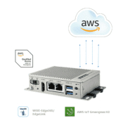 PC Fanless ESRP-AWS-U2271V2 avec AWS IoT Greengrass et Advantech EdgeLink - Mini passerelle IoT compacte_1