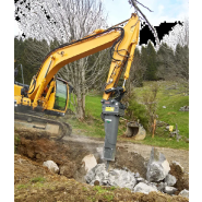 Marteau hydraulique Egli - Haute performance pour pelles 1.3 à 70 t - 95 à 4200 kg_1