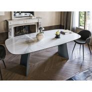 Table de réunion LUXO en marbre - esthétique parfaite - capacité 6 à 8 personnes_1