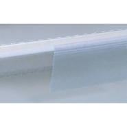 Porte étiquette adhésif transparent - 1000x26mm - fixation durable et résistante, multi-supports_1