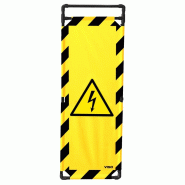 Barrière d'intervention 1 panneau - Electrique / 1800 / PVC_1