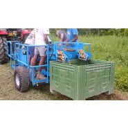 Récolteuse de pommes de terre K600 - Carpi Meccanica S.N.C - détéreuse remorquée avec bande de sélection hydraulique_1