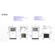 Refroidisseur d'eau fiable et robuste - Industrie mécanique, aéronautique, nucléaire - RFI 3.2 à 16 kW_1