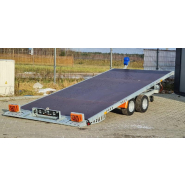 Remorque porte voiture-plateau - Plancher 4,50 X 2,10 M - 2700 KG - TA-NO GRAVITY LOW 27.45_1