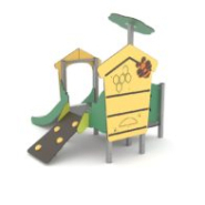 Structure pour aire de jeux - ld1ct10010 - pour enfants dès 1 an - capacité 10 personnes_1