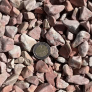 Galet rose de Provence 15/20 - marbre décoratif fabriqué en France pour aménagements extérieurs_1