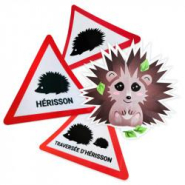 Panneau De Passage D'animaux Sauvages Personnalisé_1