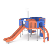 Structure multi-activités métallique mer arrière péniche - 1kasp0051 - Ludoparc - ossature inox - pour 15 enfants_1