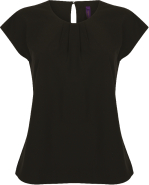 Top col plissé femme Henbury - Réf: H597 - Anti-UV, respirant, séchage rapide_1