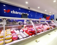 Vitrine réfrigérée et chauffante Columbus - Grande capacité d'exposition - Pour boucherie, charcuterie, poissonnerie et plats préparés_1