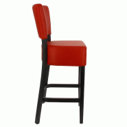 Chaise haute restaurant Amsterdam - ROUGE_1