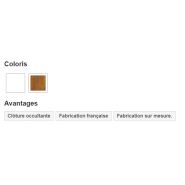 Clôture pvc cl 17 a / type 17 a - cg pro - remplissage panneaux pvc 300 x 24 mm_1