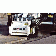 Simex PL Raboteuses auto nivelantes pour skid - enrobé et béton_1
