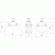 Pince de tri et démolition serie dg idrobenne_1