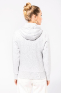Sweat-shirt zippé capuche femme - Kariban Réf: K464 - 80% coton, 20% polyester_1