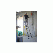 Escabeau 2 marches +double plateau en alu mister t_1