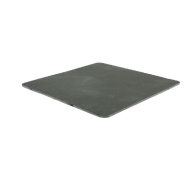 Plateau ardoise carré Pizarra noir 27x27x0,5 cm_1