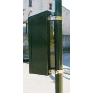 Distributeur de cendriers de poche d'extérieur - MEGOCLEAN 200, fixation murale ou sur mât, coloris personnalisables et capacité 200 cendriers_1