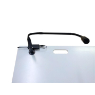 Pupitre de conférence pliable en plexiglass - Micro flexible et liaison sans fil UHF 740 MHz_1