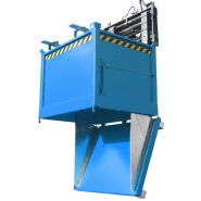 Type fb - benne à fond ouvrant pour trains à base roulante - bauer gmbh - charge 1000 - 1250 kg_1
