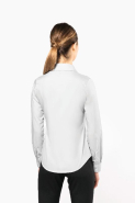 Chemise de travail femme en popeline 100% coton - Manches longues - Réf : K542 - Marque Kariban_1