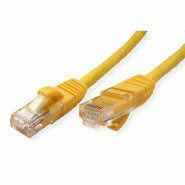 Cordon VALUE Cat.6 (Classe E) UTP LSOH, jaune, 2 m_1