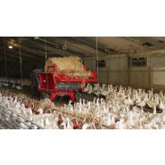 Équipement automoteur pour paillage homogène et sans paquet