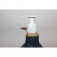 Distributeur de savon artisanal en céramique - 300 ml - Couleur bleue - Fabrication française_1