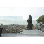 Ninfa 5 - garde-corps - faraone - en verre trempé feuilleté - dimensions de la section du profil : 101 x 148 mm_1