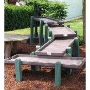 Table d'eau robuste et moderne - idéale pour parcs et terrains de jeu - réglable pour enfants - ADS Equipements Eurl_1