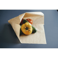 500 sacs kraft à salade - ouverture latérale - 35 x 36 cm - kraft brun 40 g/m² - biodégradables_1