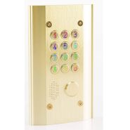 Claviers lumineux avec horloges intégrées - 4003-D - 2 relais, 55 codes, finition or_1