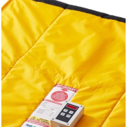 Couverture Chauffante Industrielle - 1000x1000 mm - Régulation numérique et durabilité_1