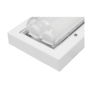 Eclairage industriel conçu pour les prisons, les hôpitaux psychiatriques, les gymnases et les zoos - reglette led salgo ff_1