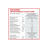 Equilibreuse de roues pl mobile pour jantes de 8'' à 26'' sme 9200_1