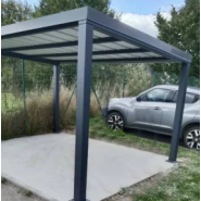 Préau en aluminium NEO - robuste, adaptable et sur-mesure pour collectivités et secteur tertiaire_1