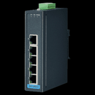 Switch ethernet industriel 5 ports 10/100Mbps - Non administrable - Températures extrêmes -40 ~ 75°C - Référence: EKI-2525I-BU_1