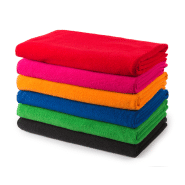 Serviette microfibre 310 g/m² - Couleur noire - Poids 370 g_1