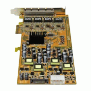 Carte réseau PCIe à  4 ports Gigabit Power over Ethernet - NIC PCI Express PSE / PoE_1
