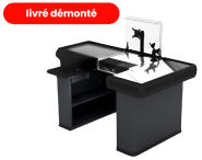 Meuble de caisse 1800 Prestige à monter - Longueur 1800 mm, Profondeur 600 mm, Hauteur 860 mm_1