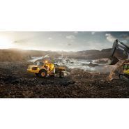 Machine de chantier Volvo A45G avec benne de 25,1 m³