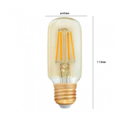 Ampoule LED à filament 4W - E27 - Réf B4555 - Style vintage pour ambiance chaleureuse_1