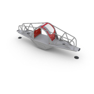 Balançoire à bascule Teeter Tunnel réf-8069334 - Hags - Tranche d'âge 5-12 ans - Dimensions 3,9m x 0,74m x 1,25m_1