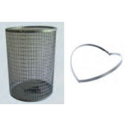 Corbeille publique 4 ronde SCORI - 55 litres - Résistant aux intempéries - Extensible_1