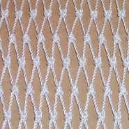 Filets de crevettes en nylon (PA) - Maille 10mm - Imprégnés blancs - 2002x299,5 mailles_1