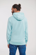 Sweat à capuche col montant Pure Organic - 100% coton biologique - Réf: RU209M_1