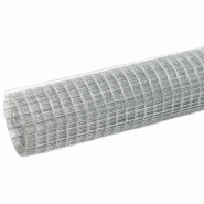 Vidaxl grillage pour volière acier galvanisé 10x0,5 m argenté 143612_1