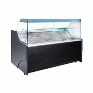 Vitrine réfrigérée de comptoir avec service-arrière 196,5 x 90,2 cm + 2 réserves réfrigérées_1