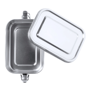 Boîte à lunch - acier inoxydable recyclé - 750 ml - corps coloré et couvercle contrasté_1